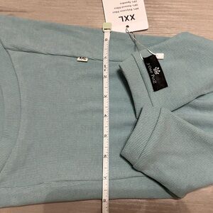 NWT 2 Dog/Cat Sweaters XXL TEAL/BLUE GREEN